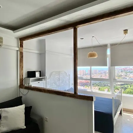 La Colina Estudio Con Vista Al Mar Lägenhet *
